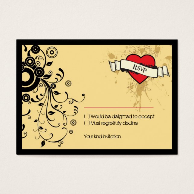 Vintage Look Rock & Roll Music Themed Weding (Frente)