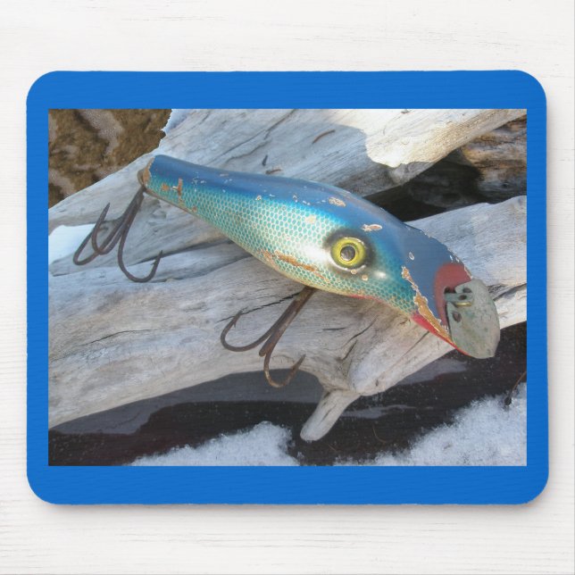 Vintage Lure P & K Lippy Chicago IL Mousepad (Frente)