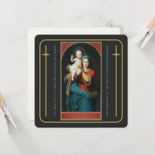 VINTAGE MADONNA E CRISTO