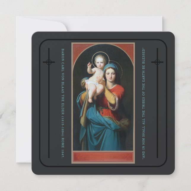 VINTAGE MADONNA E CRISTO (Frente)