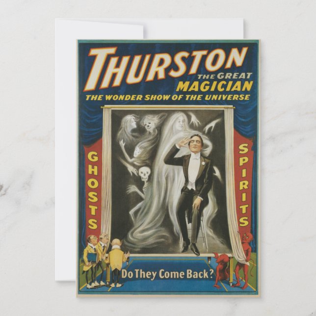 Vintage Magic Poster, Thurston, The Excelente Magg (Frente)