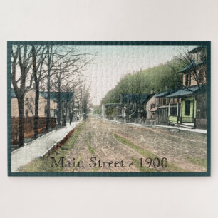 Vintage Main Street Grande Quebra-cabeça