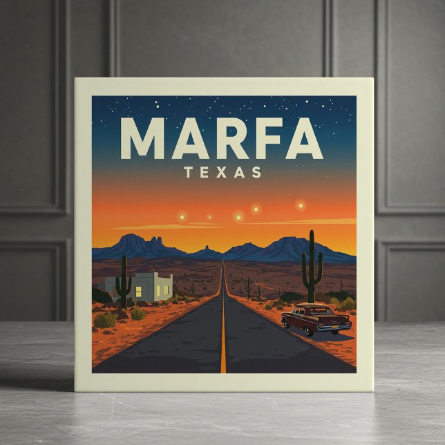 Vintage Marfa Texas (Criador carregado)