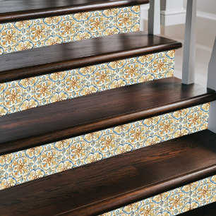 Vintage Marroquino Floral - Cream e Ornamentado Az