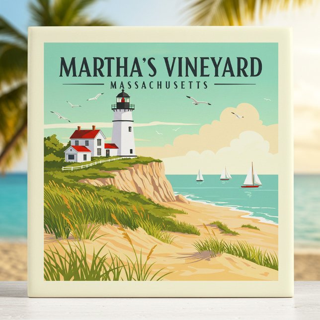 Vintage Martha's Vineyard Massachusetts (Criador carregado)