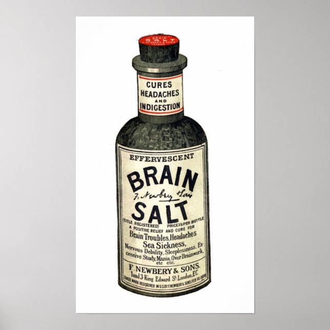 Vintage Medicine Poster (Frente)