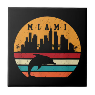 Vintage Miami Dolphin Silhouette Souvenir Dolp, 80