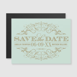 Vintage Mint e Antique Flourish Salvar a Data