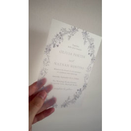 Vintage Modern Elegance Floral Wedding