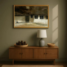 Vintage Modern Farmhouse Country Cottage Wall Art