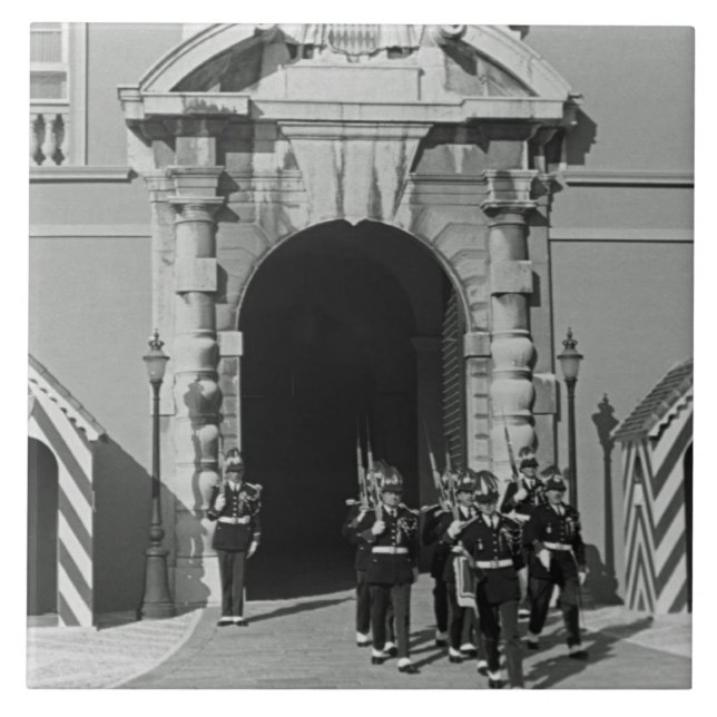 Vintage Mônaco Principalmente Palácio (Frente)