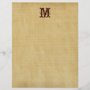 Vintage Monogramas - Papel Básico