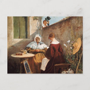 Vintage Motive - Letra Love - Cartão postal Spitzw