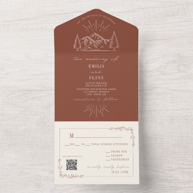 Vintage Mountain Rustic Terracotta (Inside)