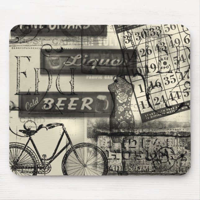 Vintage Mousepad (Frente)