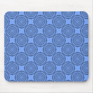 Vintage Mousepad fabuloso, luz - azul