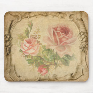 Vintage Mousepad floral