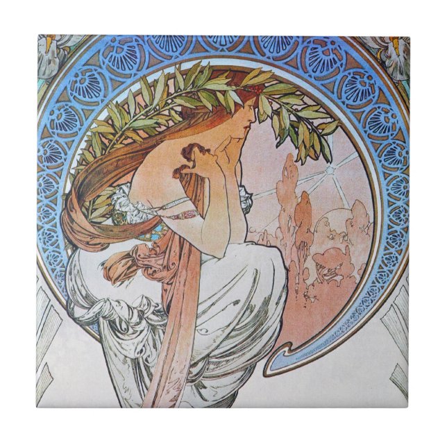 Vintage Mucha Art (Frente)