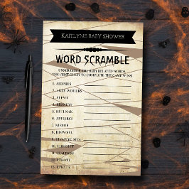 Vintage Mummy To Be | Jogo de Chá de fraldas do Ha