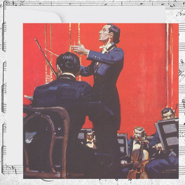 Vintage Music, Conducing an Orchestra Invitation (Criador carregado)