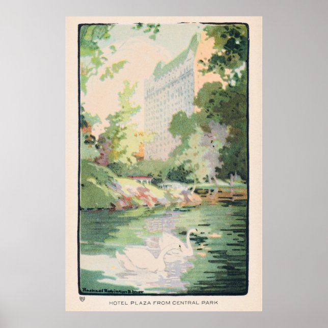 Vintage New York City Poster (Frente)