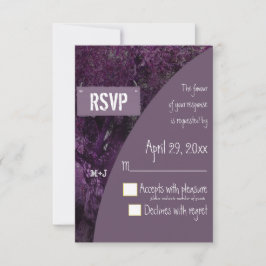 Vintage Oak Tree RSVP casamento
