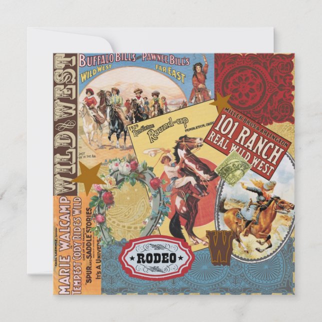 vintage ocidental moderna (Frente)