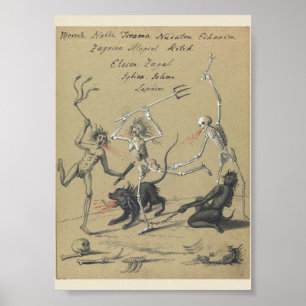 Vintage Ocult Poster