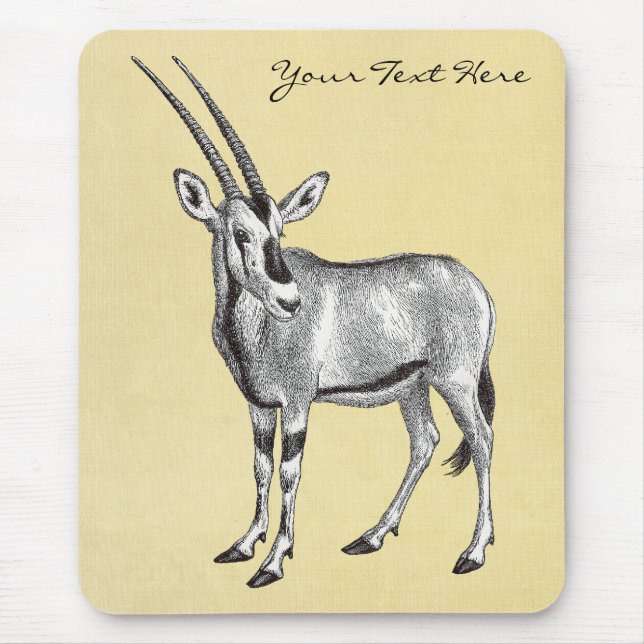 Vintage Oryx Mousepad (Frente)