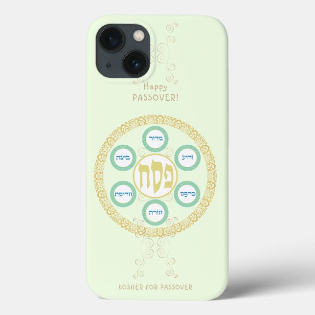Vintage Passover Seder Kosher Pesach (Verso)