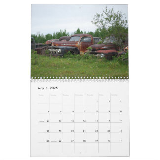 Vintage Patina Calendário