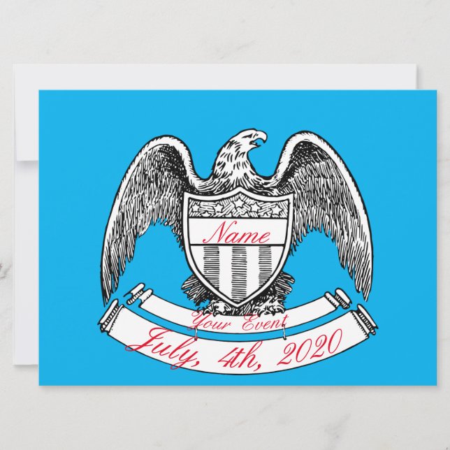 Vintage Patriotic Eagle PlaqueThunder_Cove (Frente)