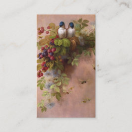 Vintage Paul de Longpre - Cartão de visita persona