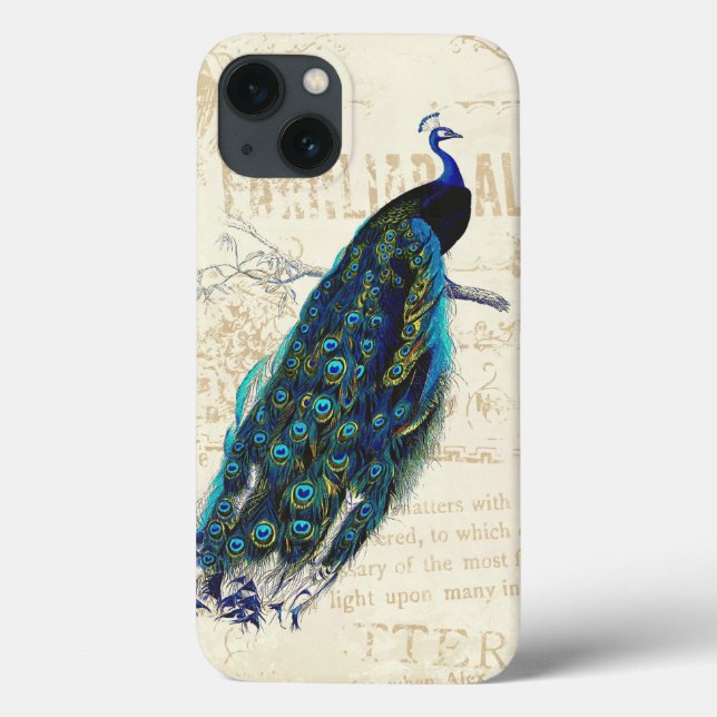 Vintage Peacock (Verso)