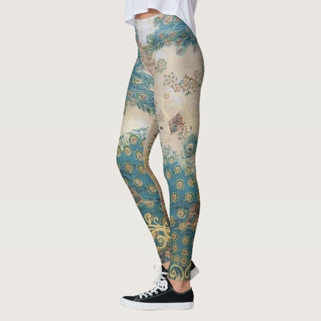 Vintage Peacock - Leggings (Esquerda)