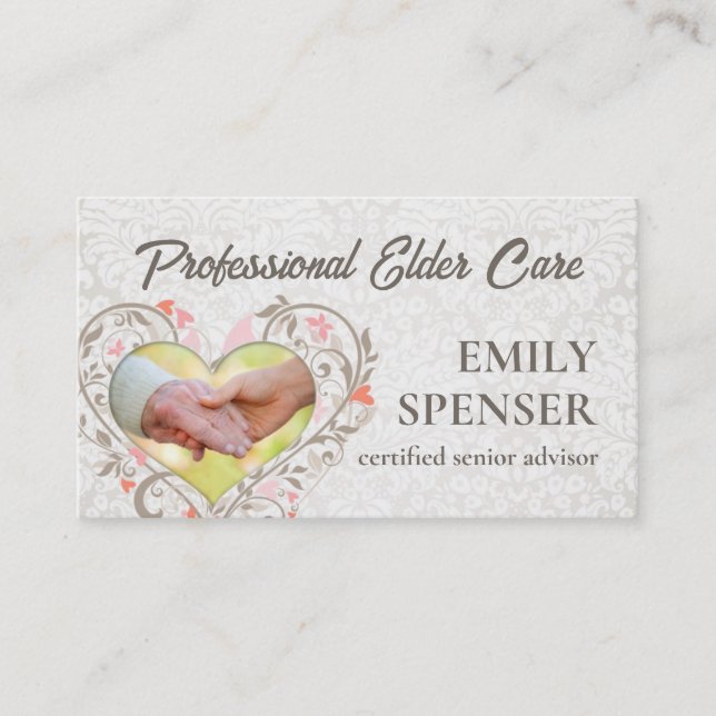 Vintage Pearl Cartão de visita (Frente)