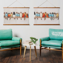 Vintage Perch De Aves