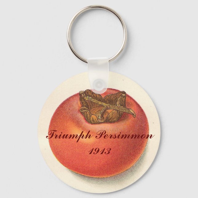 Vintage Persimmon Chaveiro (Frente)