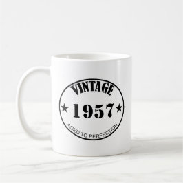 Vintage personalizable customizável caneca