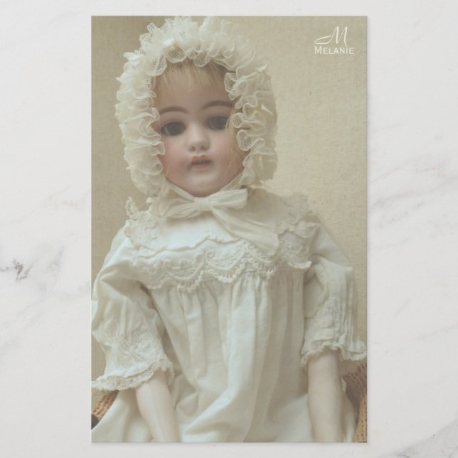 Vintage Personalizada Boneca Antiquada Vitoriana (Frente)