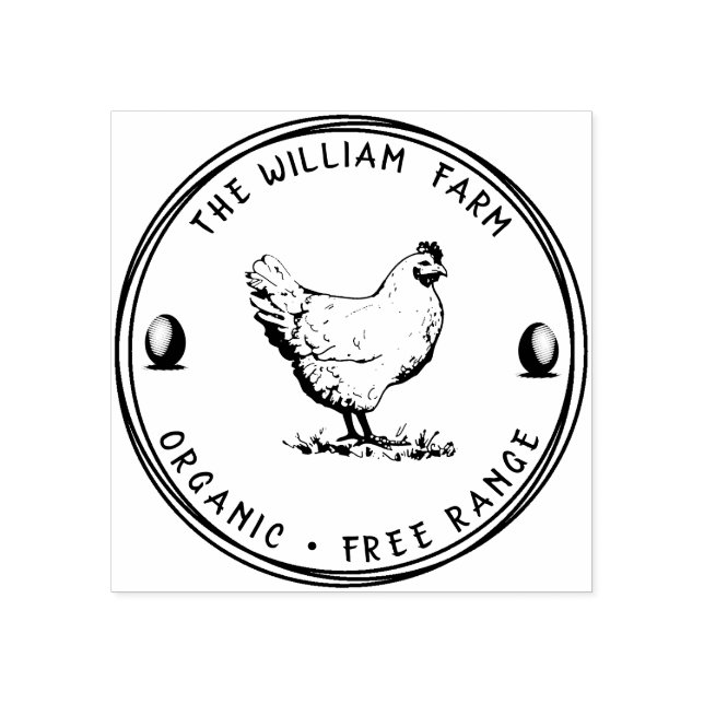 Vintage Personalizada ⎢ Carimbo de Ovo (Impressão)