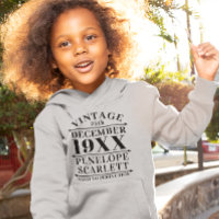 Vintage personalizada envelhecida em perfeição