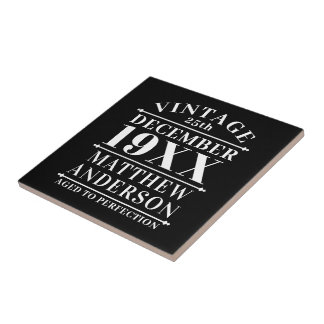 Vintage personalizada envelhecida em perfeição