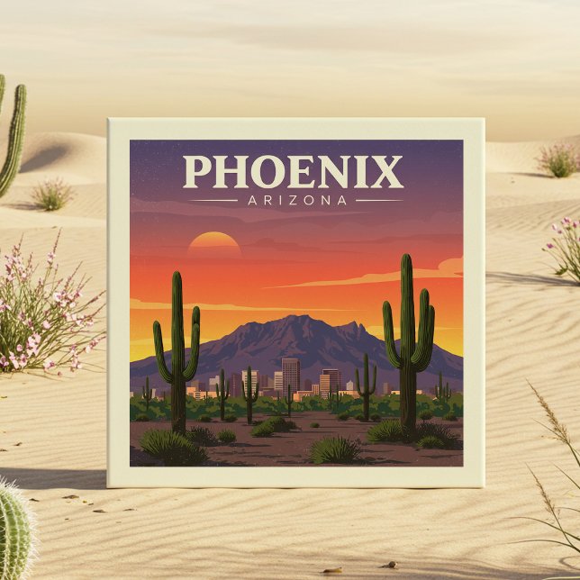 Vintage Phoenix Arizona (Criador carregado)