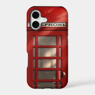 Vintage Phonebox vermelho britânico
