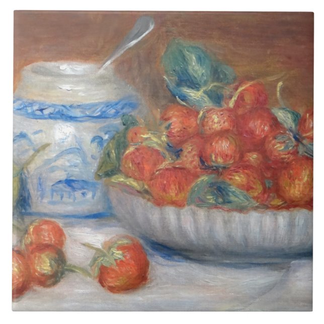 Vintage Pierre Auguste Renoir Strawberry (Frente)