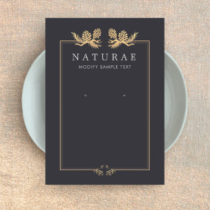 Vintage Pine Cones Ouvindo Jewelry Display