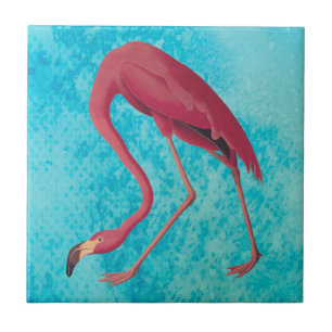 Vintage Pink Flamingo