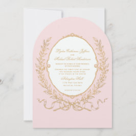 Vintage Pink Paris Glam Convite