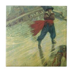 Vintage Pirate, o holandês voador de Howard Pyle